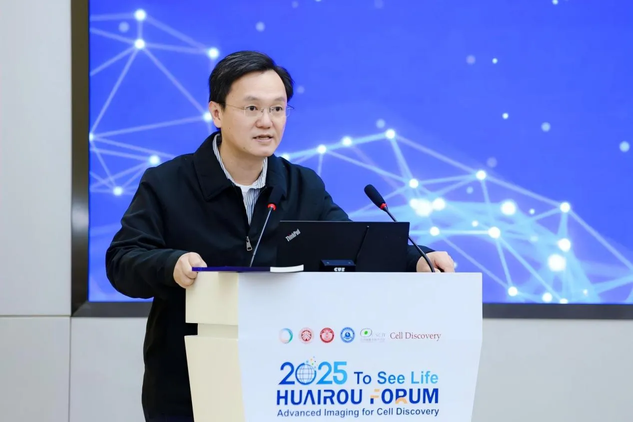 Liu Zhenfeng addressing the Fourth Huairou Forum